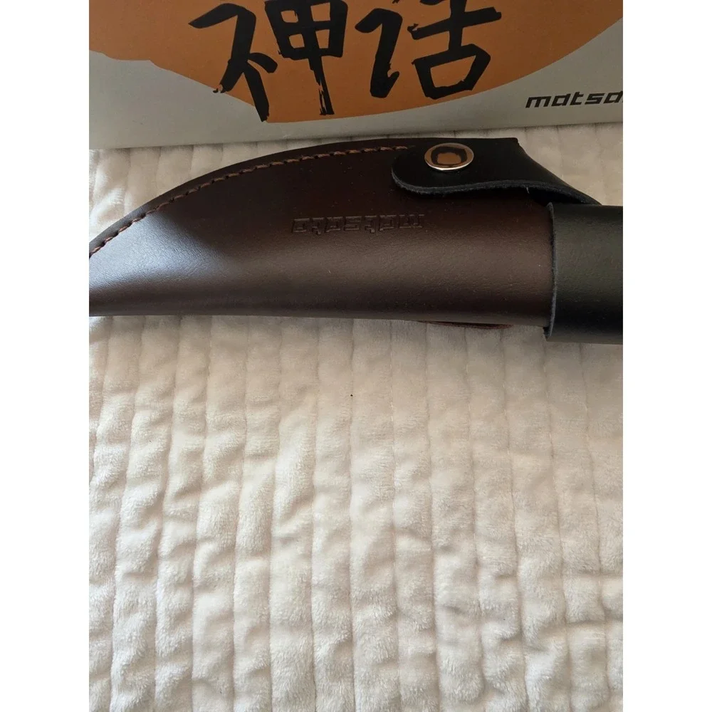 Matsato Brown Leather Sheath For‎ Knife 9.2